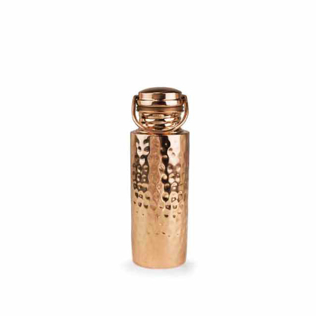 Hammered Copper Water Bottle