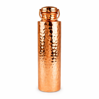 Hammered Copper Water Bottle