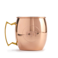 Custom Engraved Initial or Monogram Copper Mug