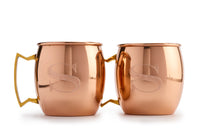 Monogrammed Moscow Mule Mugs Gift Set