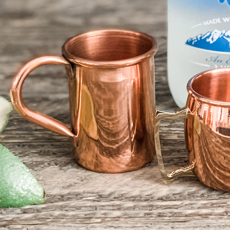 Roosevelt Mini 2oz Copper Shot Glasses