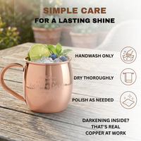 Custom Engraved Special Occasion Copper Mug