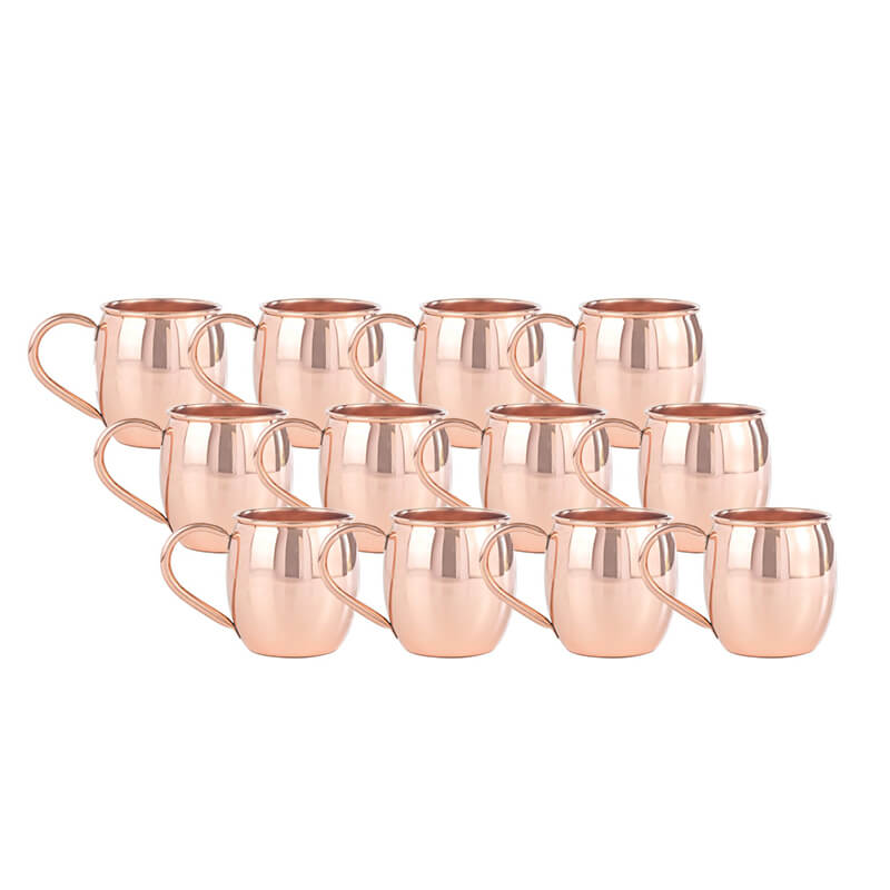 16oz Solid Copper Mugs - All Styles