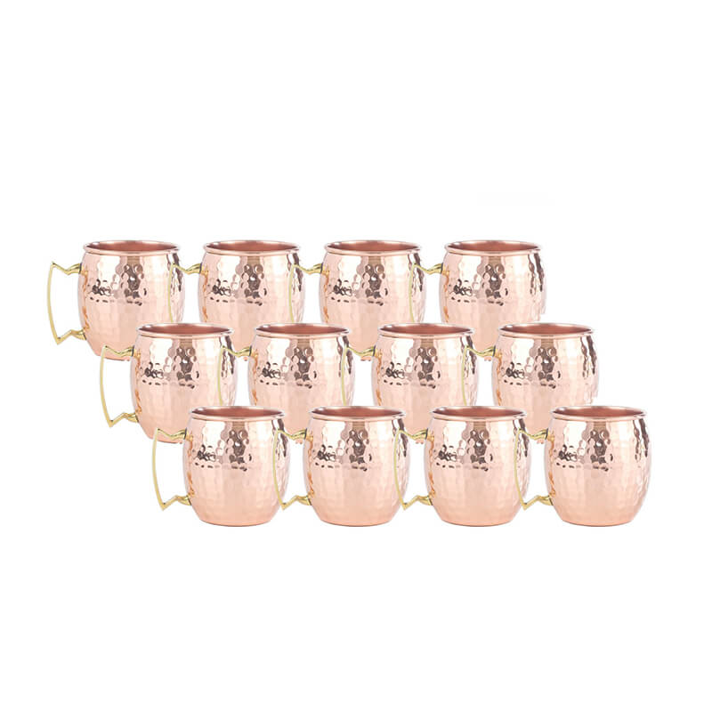 16oz Solid Copper Mugs - All Styles