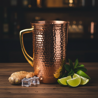 Hammered Copper Pitcher