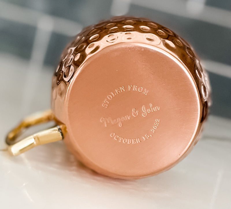 Second Location Engraving for Special Events